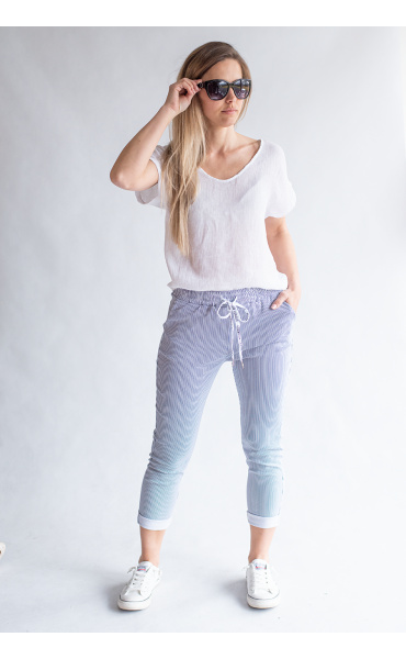 Halenka krátký rukáv s přívěskem 6126 Itálie