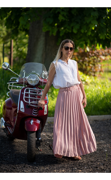 Sukně dlouhá plise 1051 Itálie