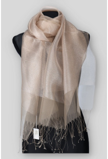 Splečenská šála lurex F1196