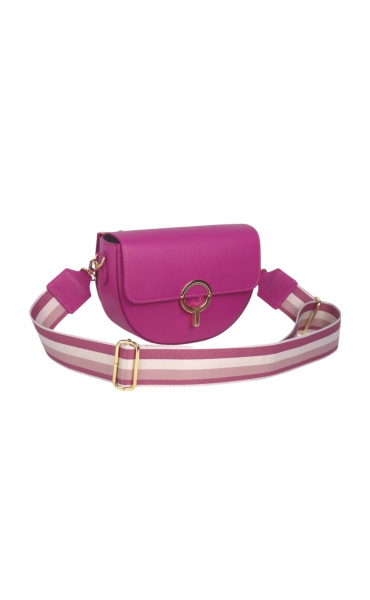 Kabelka crossbody kůže 804 Itálie