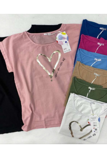 Triko krátký rukáv Latynka 10138