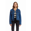 Bunda džínová 3D-6839 Itálie
