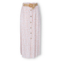 Dlouhá sukně KVĚT s knoflíky 25069T