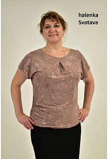 Halenka krátký rukáv Svatava 89, Kepa Style