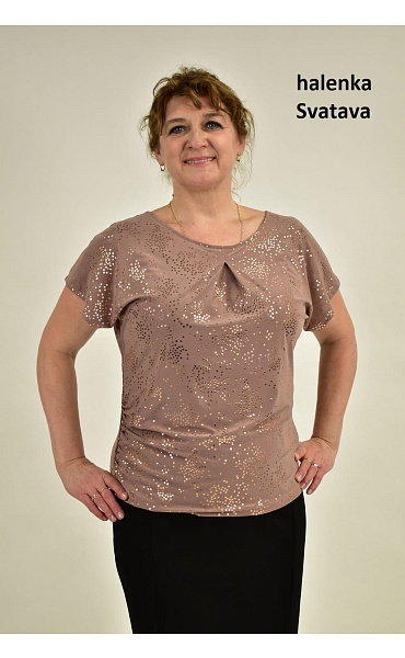 Halenka krátký rukáv Svatava 89, Kepa Style