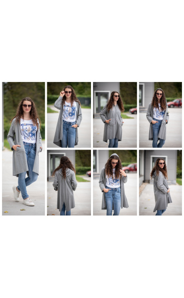 Kabátek s kapucí Lamiar 33396