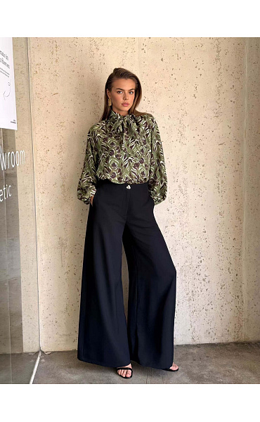 Kalhoty s širokými nohavicemi Unika Paris 3830