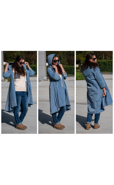 Kabátek oversize 2122 Fly Itálie