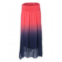 Sukně dlouhá hedvábí duha 3035D