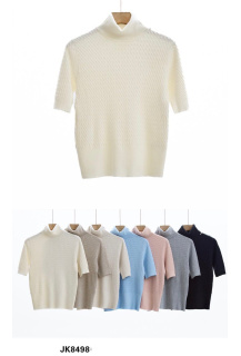 Rolák z úpletu kr. rukáv JK8498