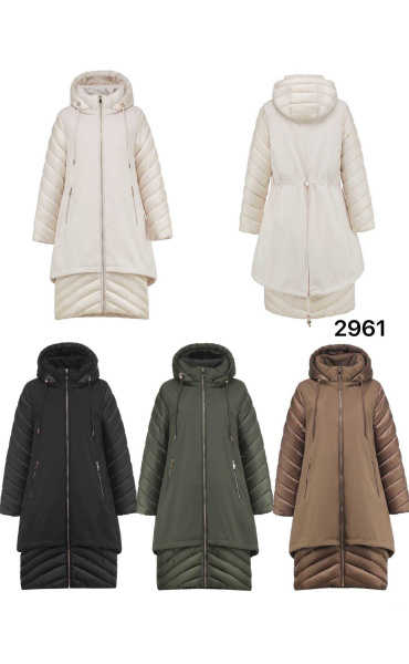 Zimní kabát/bunda s kapucí FLY 2961