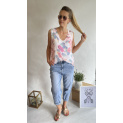 Top letní hedvábí 7175 Itálie