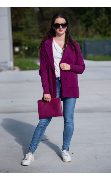 Sako úplet oversize 5108 Itálie