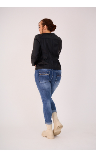 Koženková bunda Escandelle Paris 3188 Lady velikost