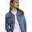 Bunda džínová 3D-6799-1 Itálie