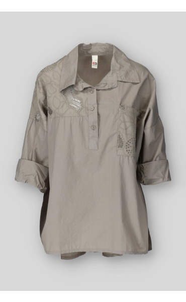 Trendy košile s výšivkou DM 61896