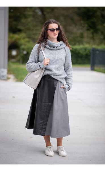 Sukně koženková B386 Moomo