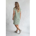 Šaty s proužkem K7307 Mooij Itálie