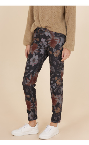 Kalhoty jeans color Onado H686-GR šedá