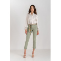 Elegantní chino kalhoty s šátkem Onado H2819