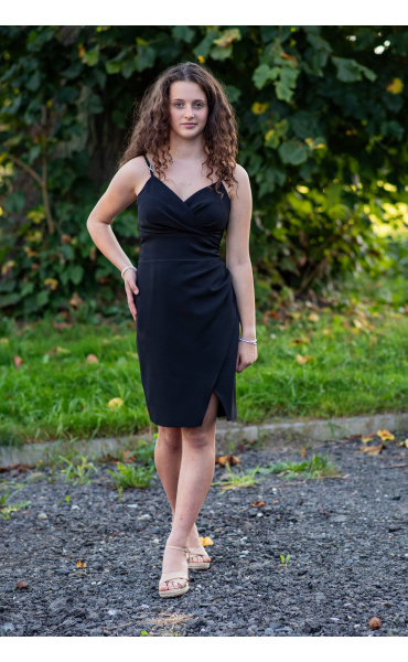 Šaty společenské kratší Duet A&M hladké