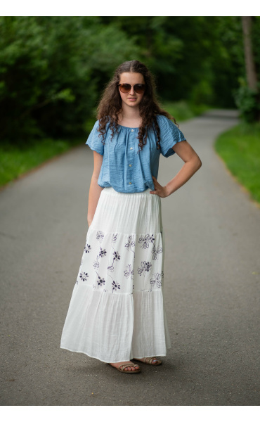 Dlouhá letní sukně 18001