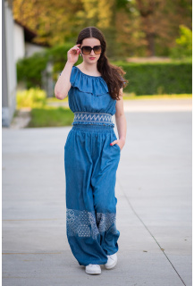 Kalhoty džínové cullotes MY-1870