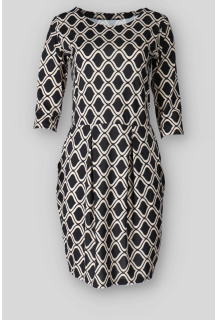 Šaty/šatovka s kapsami 3/4 ruk. 4227 Pratto