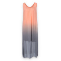 Šaty hedvábí ombré 6522D Itálie