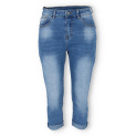 Džínové capri kalhoty 3D-1532S