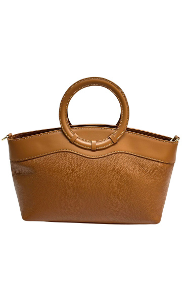 Stylová kožená kabelka B0110