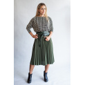 Sukně plísová střední délka Italie