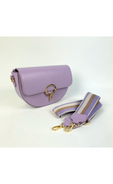 Kabelka crossbody kůže 804 Itálie