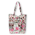 Kabelka shopper kožená 168 květ