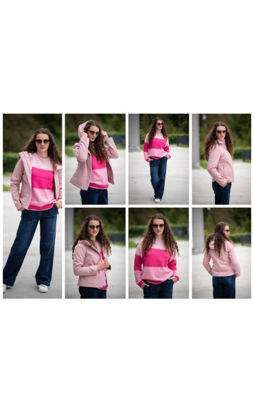 Elegantní svetřík QQ89472 Itálie