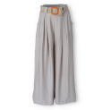 Široké kalhoty s páskem 24503