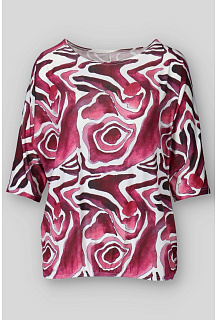 Halenka-triko s krátkým rukávem 1209 Pratto