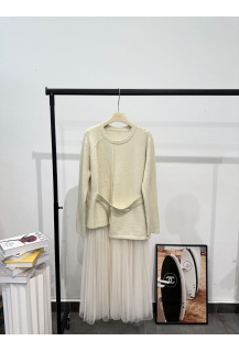 Dlouhé šaty USee 8511