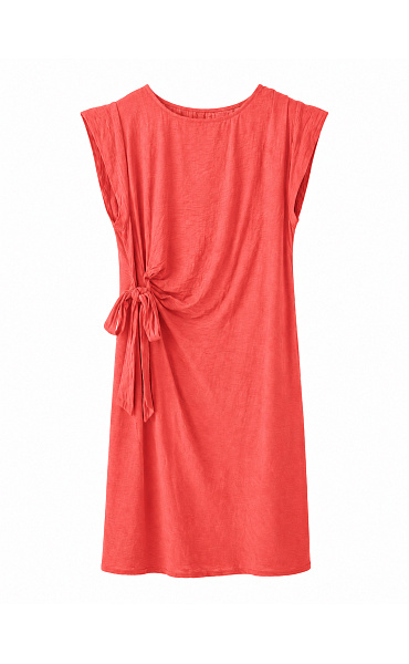 Letní šaty s vázáním na boku 9871