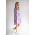 Šaty krátké volánové 6051Itálie