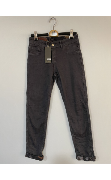 Kalhoty jeans color Onado H686-GR šedá