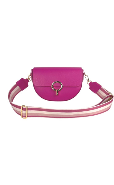 Kabelka crossbody kůže 804 Itálie