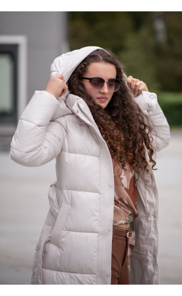 Zimní bunda dlouhá MY0487 Itálie