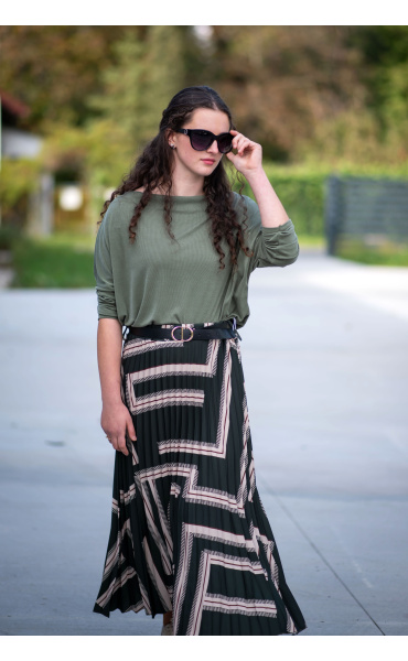 Sukně plisé U6295 Italie