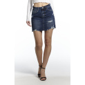 Sukně krátká džínová 3d-9109 Itálie