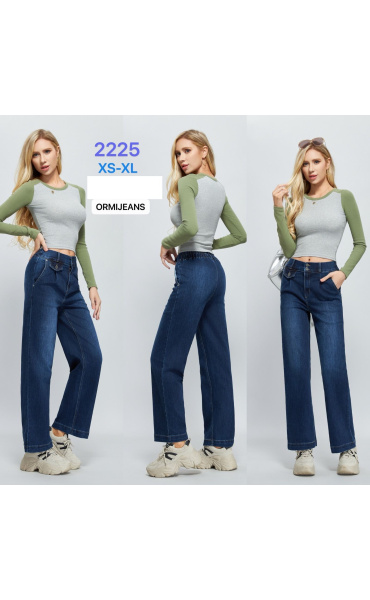 Kalhoty džínové wide-leg 2225 Ormi