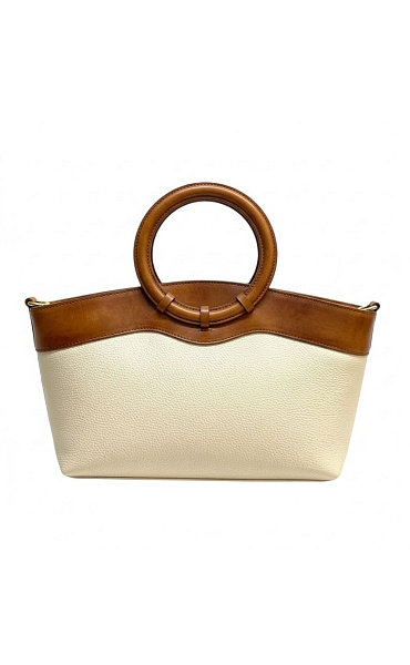 Stylová kožená kabelka B0110