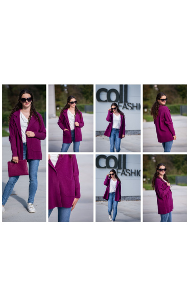 Sako úplet oversize 5108 Itálie