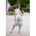 Šaty MIDI potisk MANDALA 24183