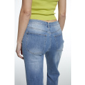 Kalhoty džínové 3D-1364-1 Itálie 